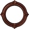 Ekena Millwork Benson Ceiling Medallion (Fits Canopies up to 8"), 13 1/8"OD x 8"ID x 5/8"P, Antique Copper CM13BNACS - alternate 1